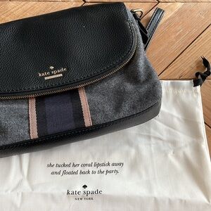 EUC Kate Spade Crossbody Saddle Bag with Dust bag